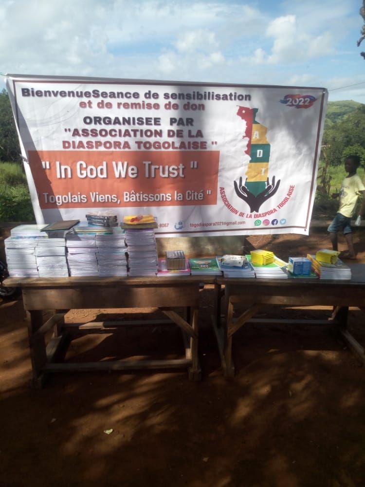 Don de fournitures scolaires aux élèves de l&rsquo;école primaire Tcharè