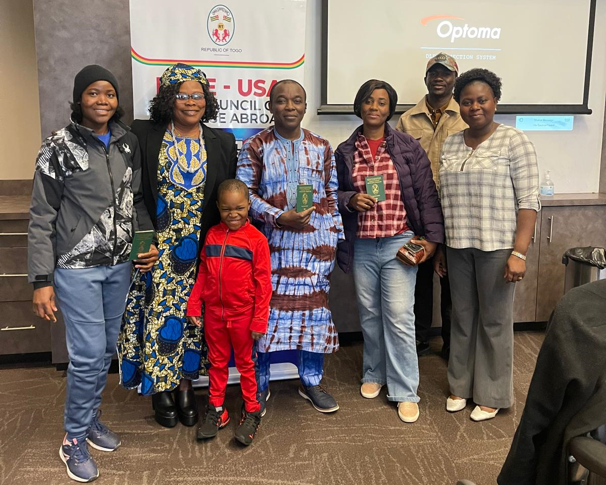 Etablissement de passeports à la diaspora togolaise aux USA